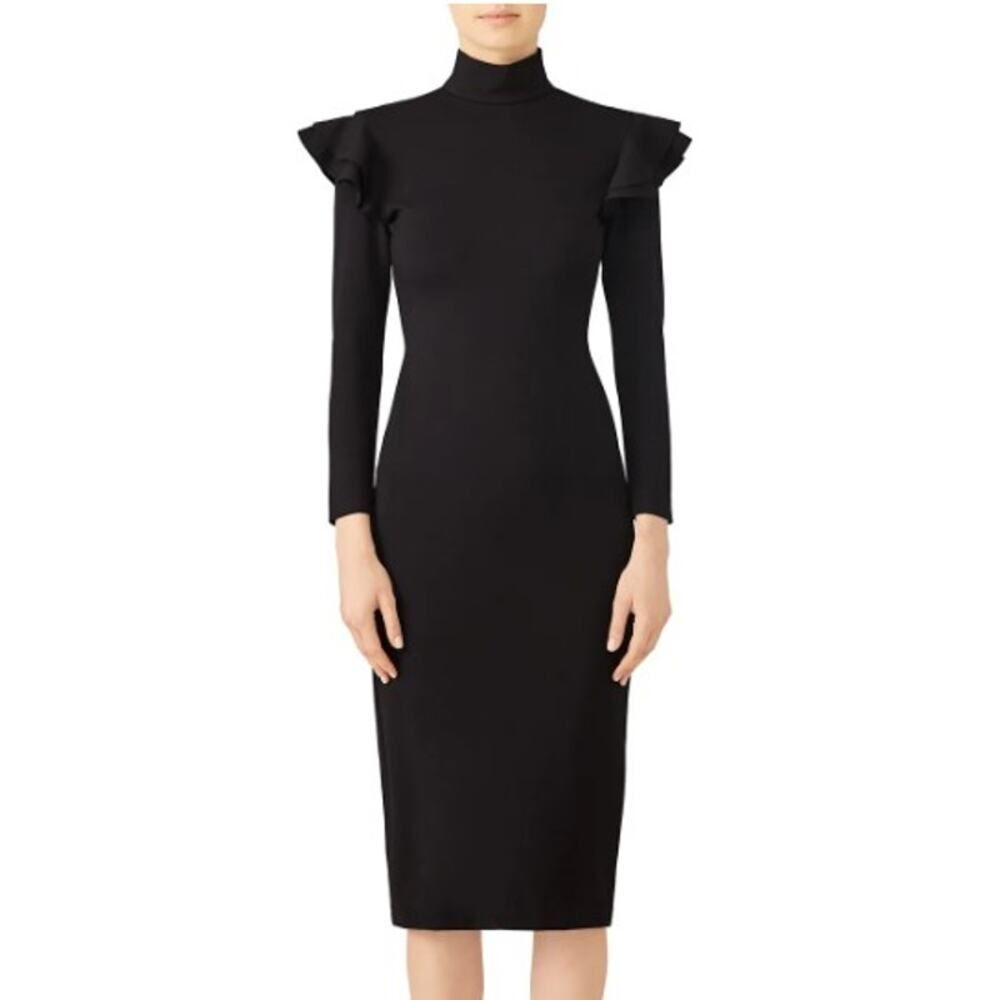 Hunter Bell Katelyn Jet Set Dress in Black NWT Sz. M